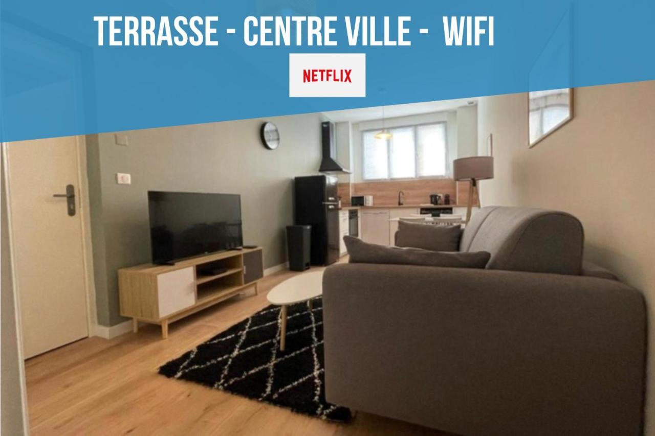 Centre Ville Superbe T2 Neuf Wifi Terrasse Netflix Périgueux Екстериор снимка